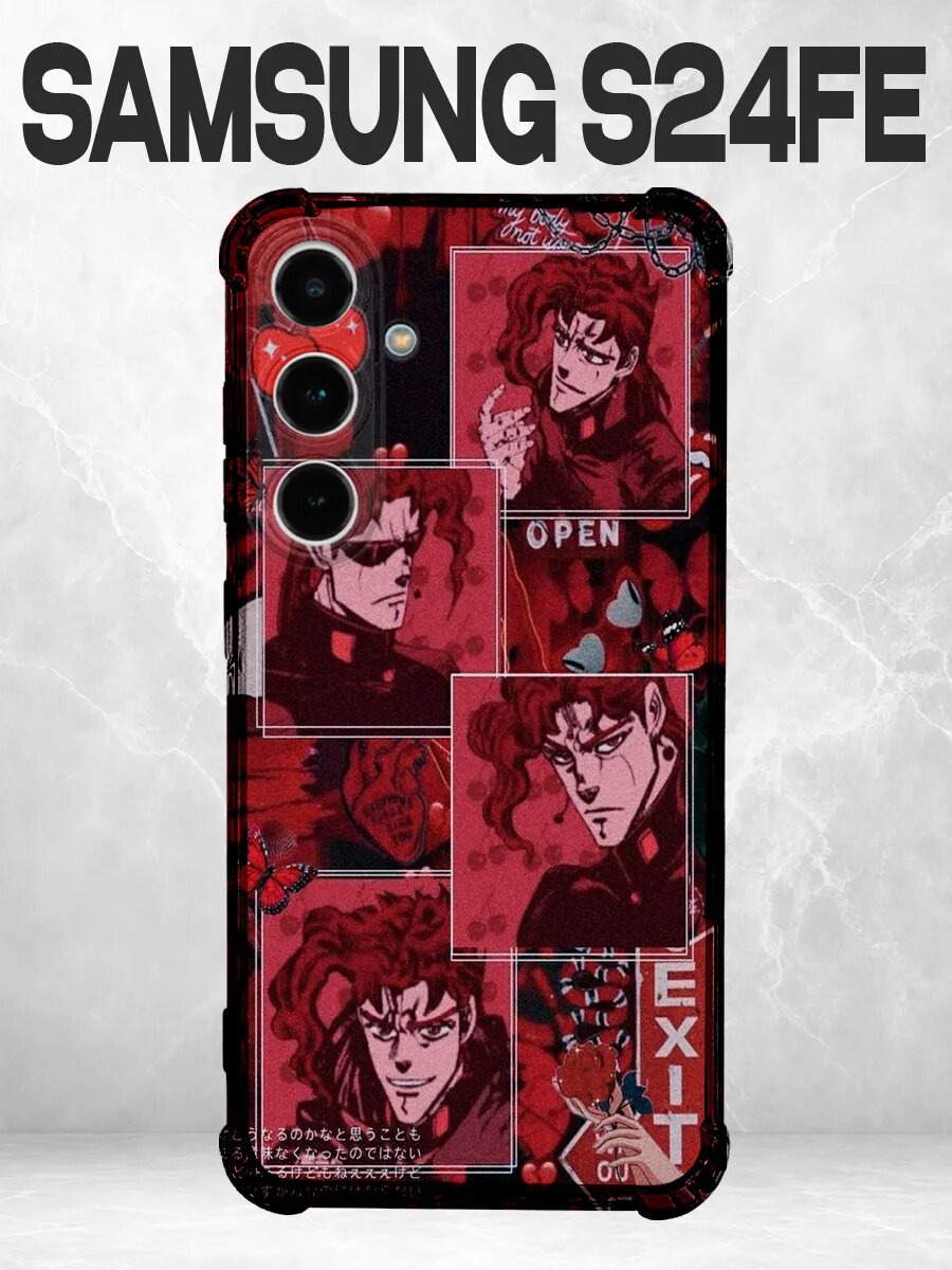 Чехол на iPhone 13 аниме Джо Джо коллаж