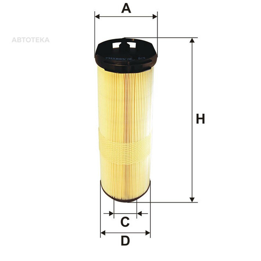 Фильтр воздушный FILTRON AK2184 Mercedes C (W203/C203/T203), C (W204/S204), CLC (CL203), CLK (A/C209)