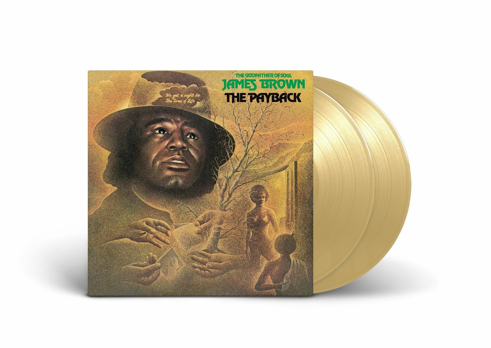Виниловая пластинка James Brown - The Payback (Limited Edition) (Transparent Beer Vinyl) (2 LP) (2 LP)