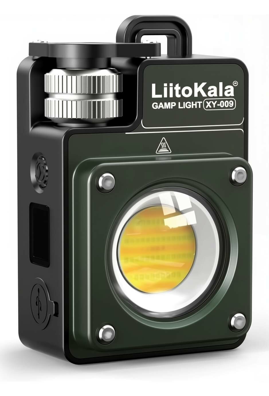 Кемпинговый фонарь LiitoKala XY-009 Green 3500 люмен, перезаряжаемый