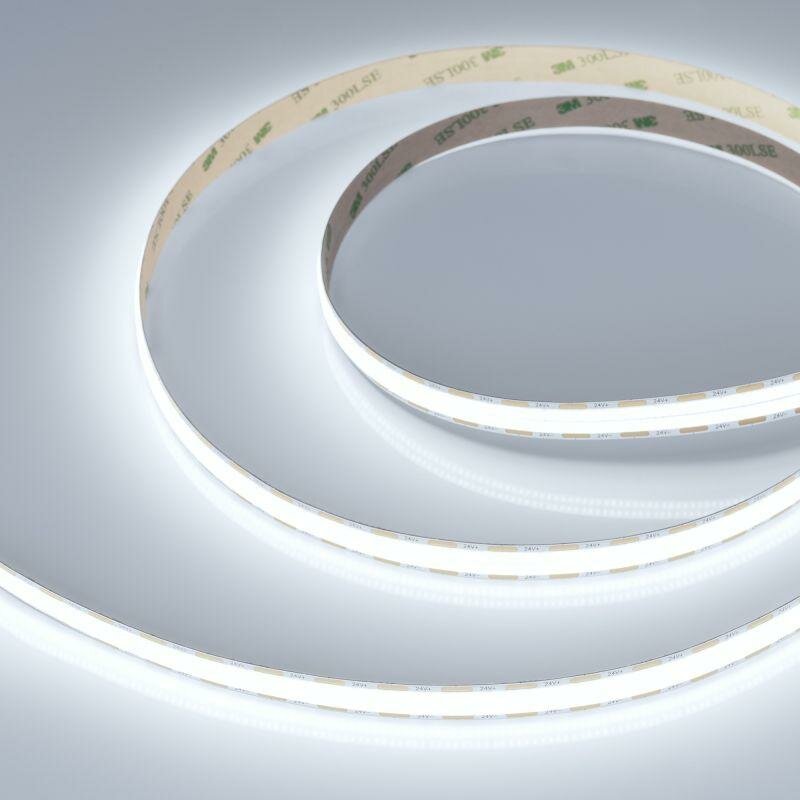 Лента светодиодная COB-X1088-12mm 24V White 6000К 22Вт/м IP20 5лет (уп.5м) Arlight 046929