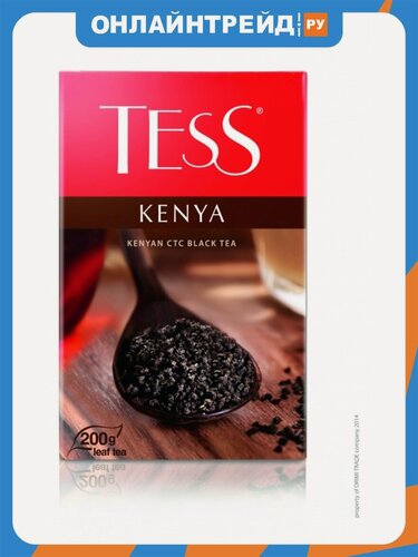 Изображение товара Чай Tess Kenya черный листовой гранулированный, 200 г
