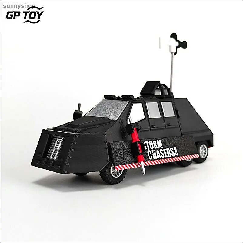 Игровой набор Storm Chasers: модель перехватчика торнадо TIV2, спортивная машинка, фигуры мутированного торнадо, цунами и песчаной бури для мальчиков