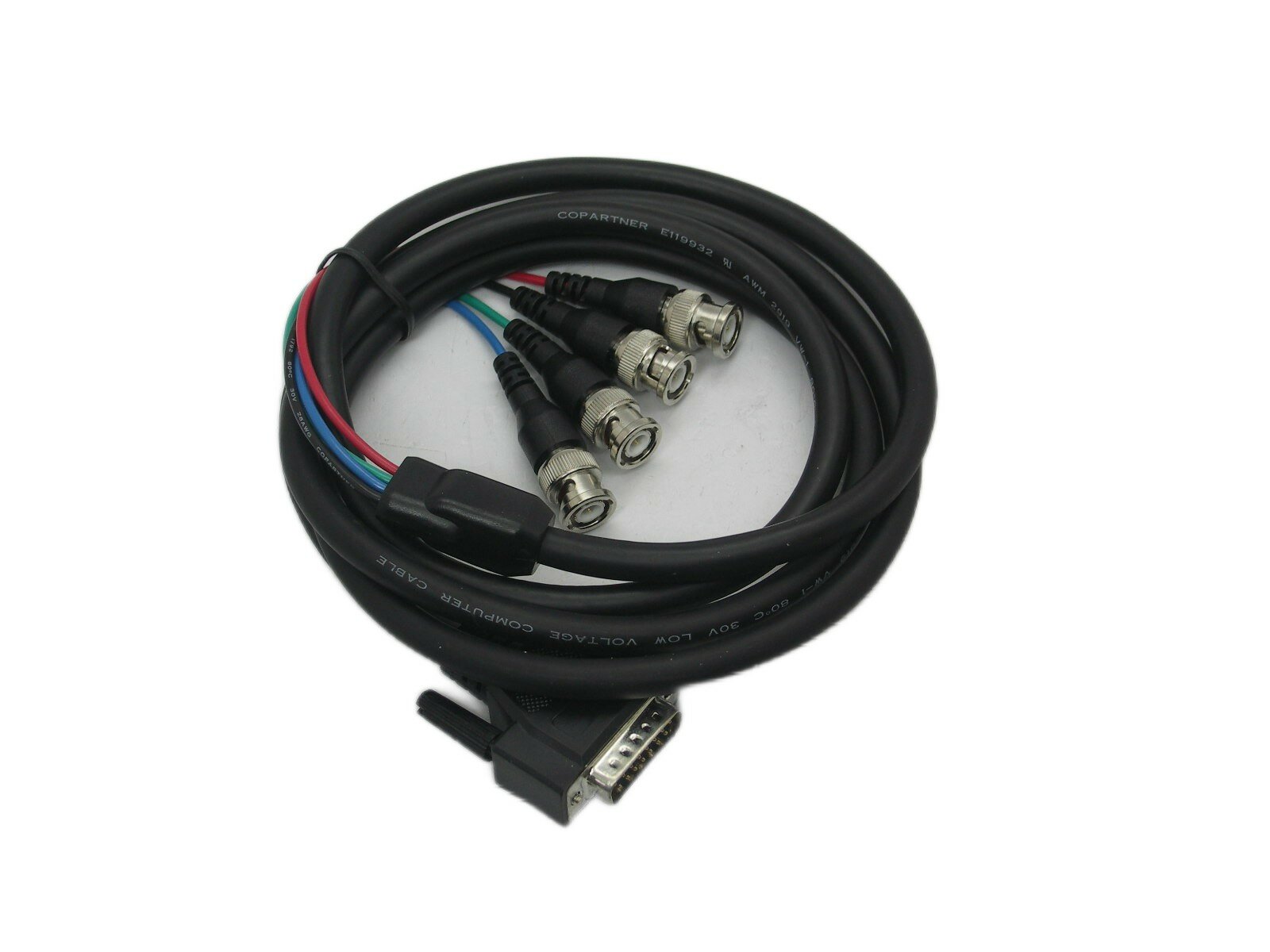 Кабель Macintosh DB15, папа, To 4 BNC Adaptor Cable