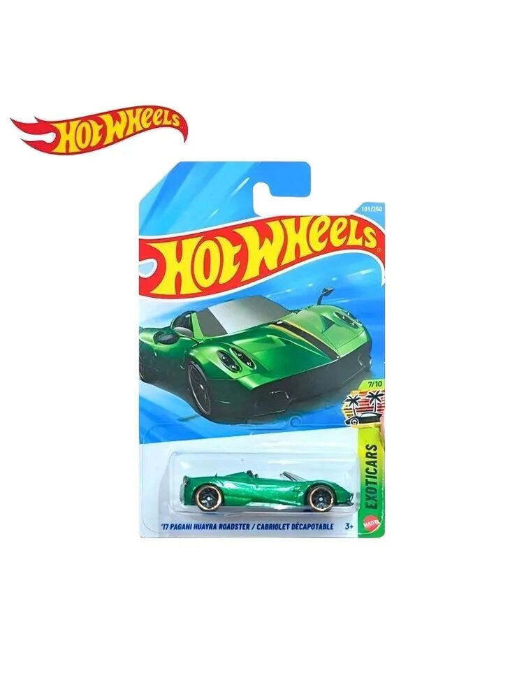 Машинка Mattel Hot Wheels 1:64 Basic Car 2026E C4982 '17 Pagani Huayra Roadster