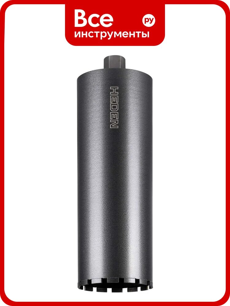 Коронка алмазная HEDEN 162x450 мм, 1 1/4 UNC, 14 сегментов 410.013