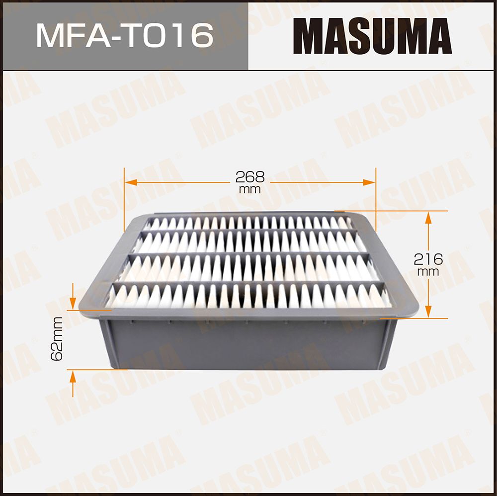 Фильтр воздушный MASUMA MFA-T016 для TOYOTA HIACE 2013-2026
