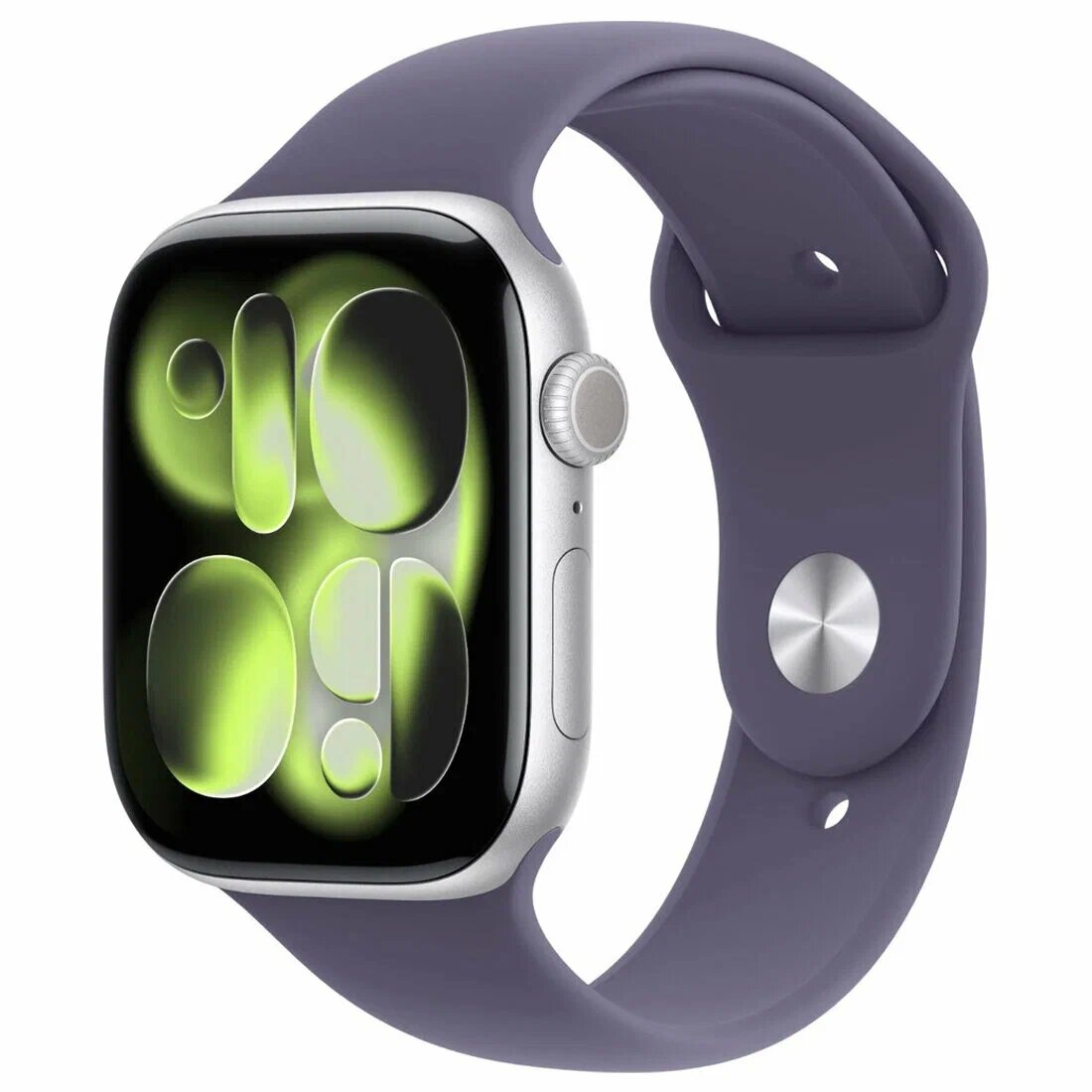 Смарт-часы Apple Watch S11, GPS, M/L, 46 мм, алюминиевый корпус, фиолетовый туман (MEVA4X/A A3333)