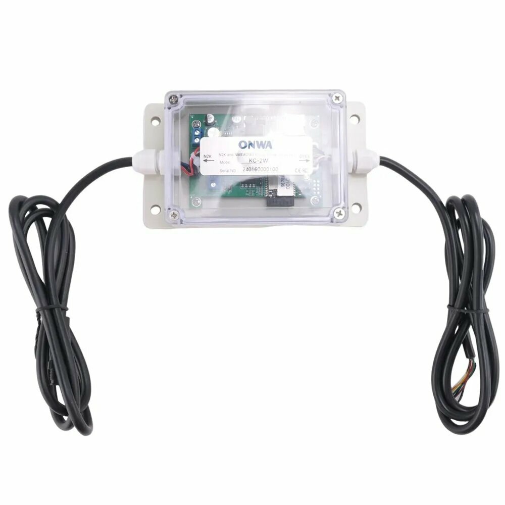 KC-2W NMEA2000 и NMEA0183 Двунаправленный преобразователь IPX67 Водонепроницаемый DC 9-30V Двунаправленный преобразователь Автом