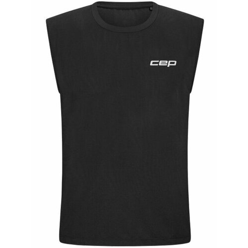 фото Майка спортивная cep core run shirt, sleeveless, размер s, черный