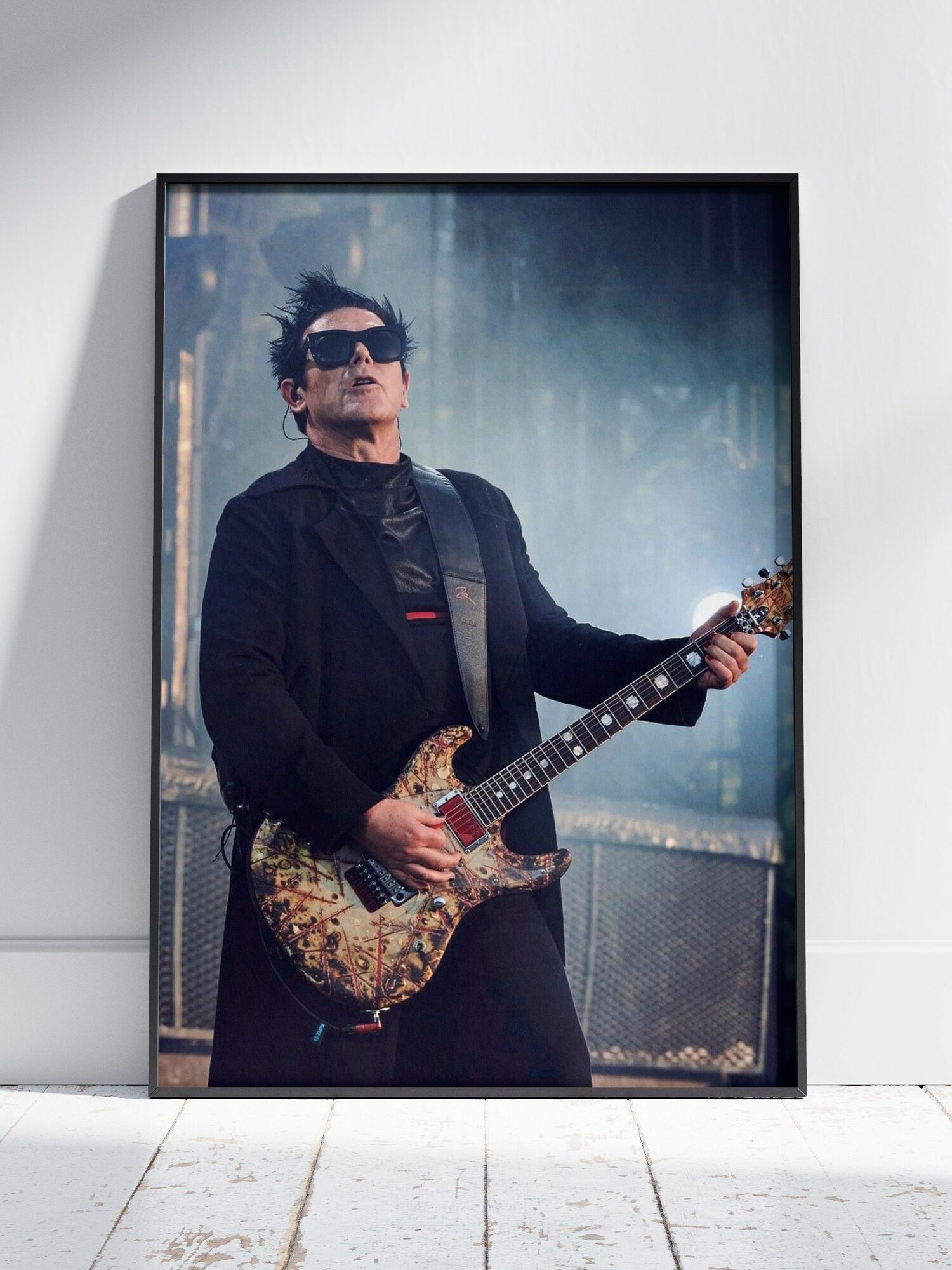 Плакат на стену для интерьера Rammstein (Рихард Круспе - Richard Kruspe 6) - Постер по музыке и артисту формата A4 (21x30 см)