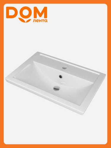 Изображение товара Раковина Kirovit "Фостер" 19399, керамическая, накладная, 60см