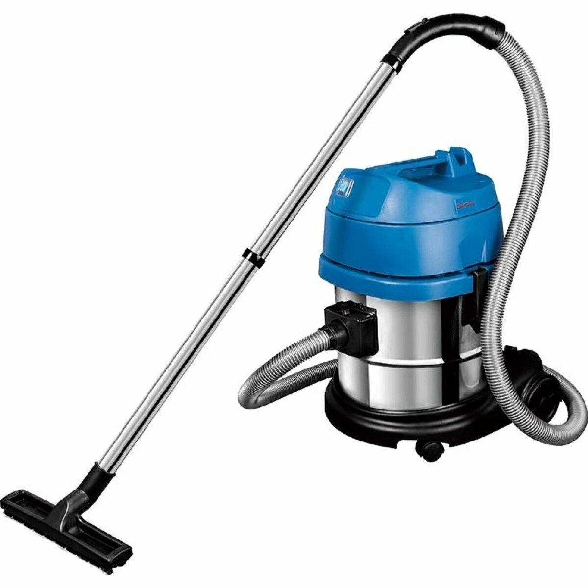 Строительный пылесос DVC 1200Вт сухая/сбор воды синий