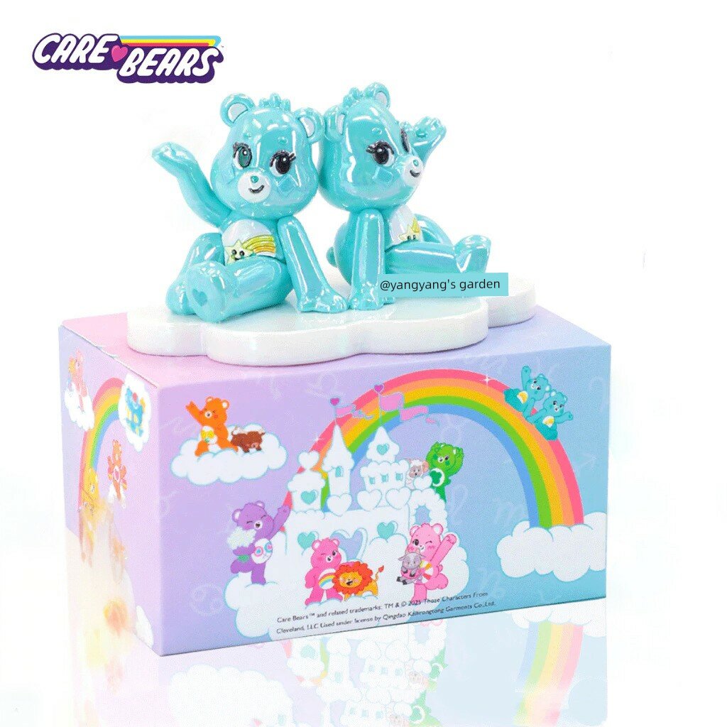 CareBears Медведь Желаний Зодиакальный Сюрприз Бокс Коллекционная Фигурка - Близнецы, Очаровательный Миниатюрный