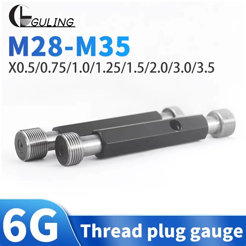 GULING Калибр-пробка для резьбы M28-M35 M30X3.5-6G