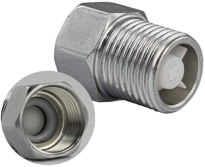 Обратный клапан 1/2 ", из нержавеющей стали