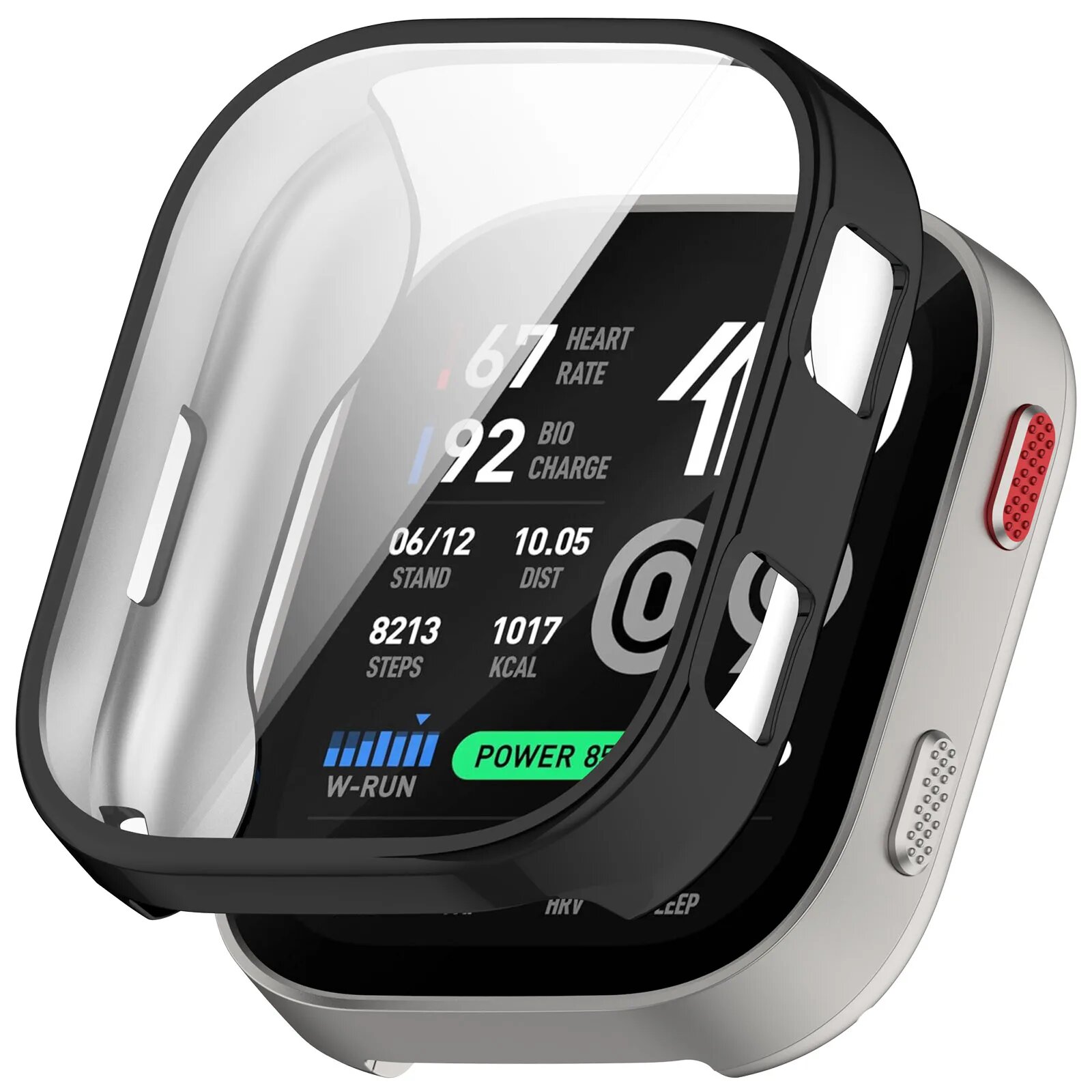 Чехол для Amazfit Bip Max черный из ТПУ