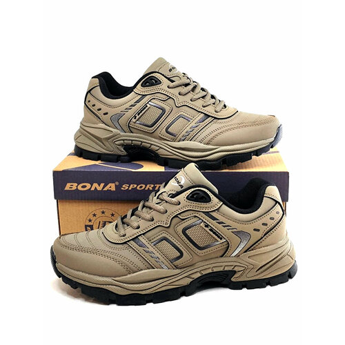 фото Кроссовки bona dmx edge adventure, полнота 6 (ru)/ на среднюю стопу, размер 41, хаки
