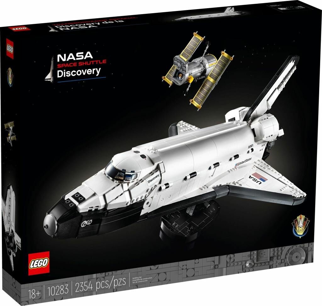 Конструктор LEGO Icons 10283: Space Shuttle Discovery (Космический шаттл наса 'Дискавери')
