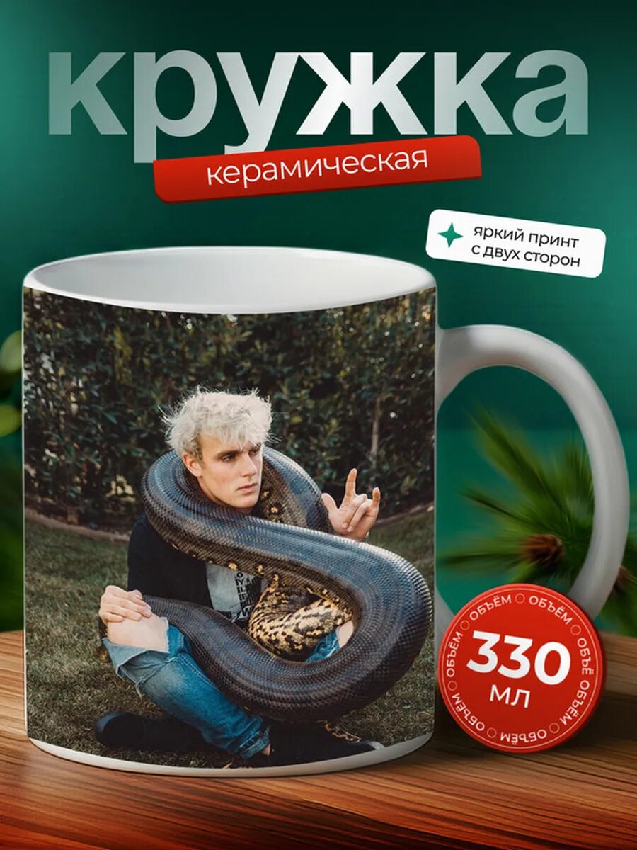 Кружка Jake Paul Джейк Пол 25,