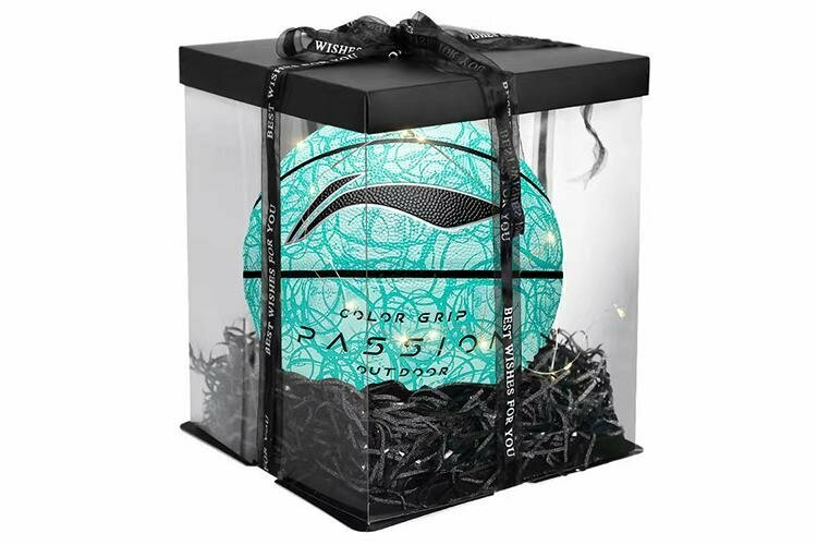 Баскетбольный мяч унисекс Li-Ning Pu, зеленый, размер 7, Black Box