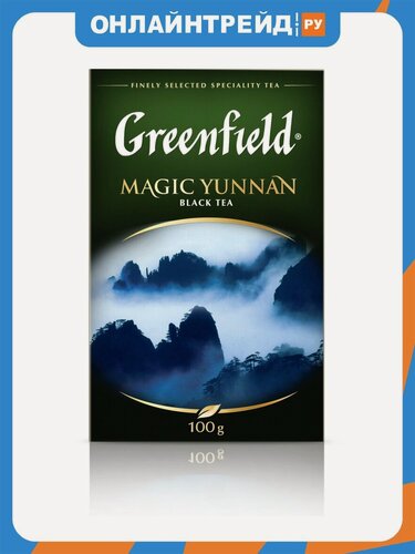 Изображение товара Чай Greenfield Magic Yunnan 100 г, листовой черный