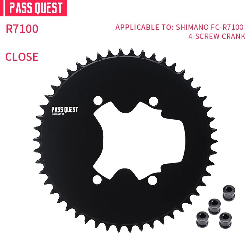 Зубчатое колесо PASS QUEST Shimano 56T R7100 Round Close