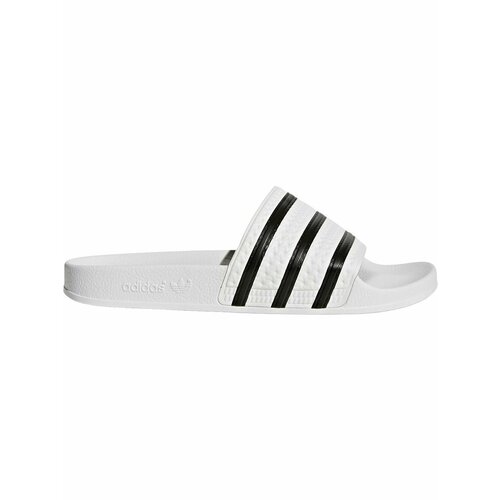 фото Шлёпанцы adidas adilette, размер 13 uk, белый