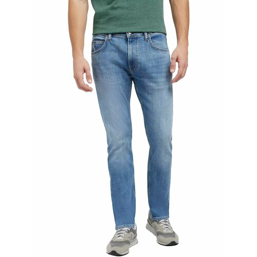 фото Джинсы lee men rider jeans, размер 33/34, синий
