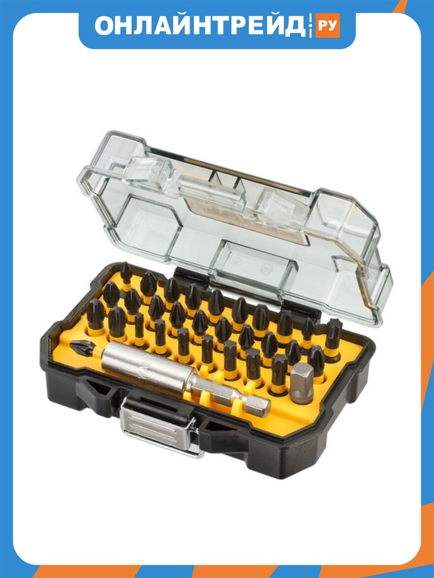 Биты ударные в наборе Dewalt DT70560T [32шт, кейс]