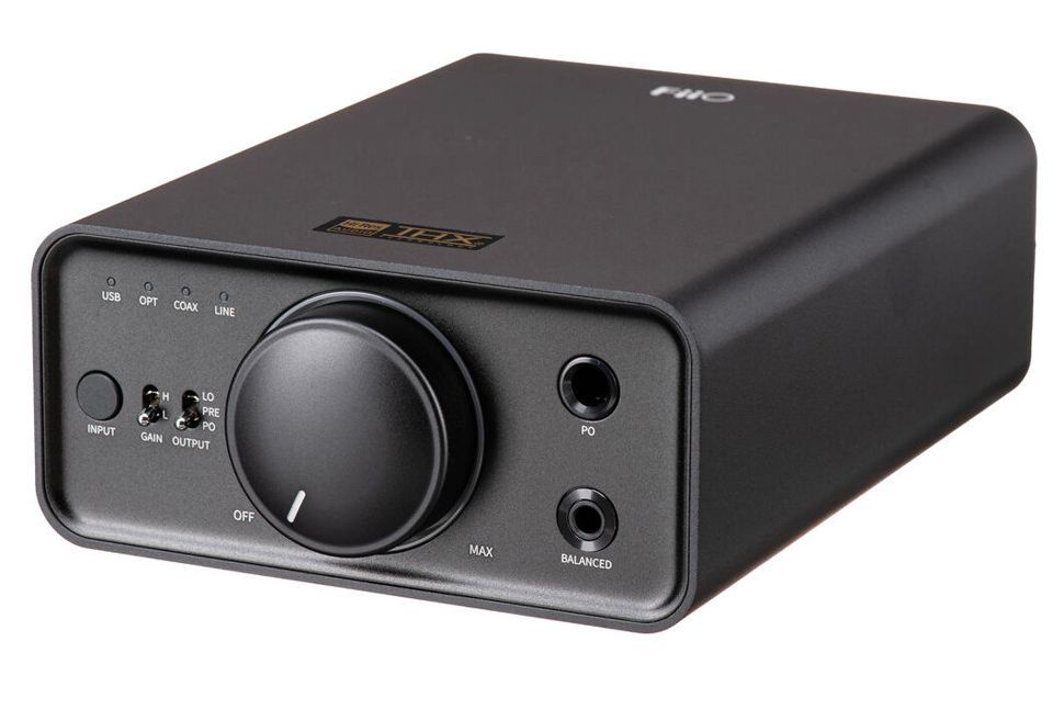FiiO K7 Black - усилитель для наушников и ЦАП (ростест)