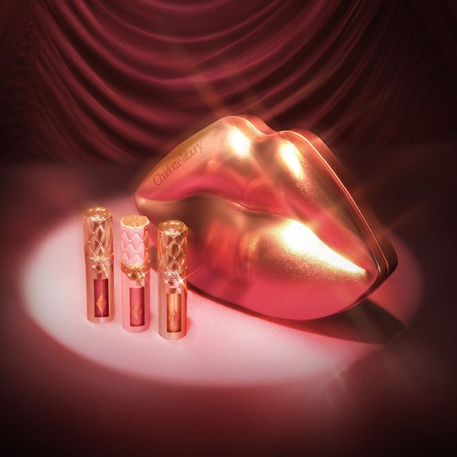 Charlotte Tilbury Подарочный набор для губ Big Lip Plumpgasm Mini Trio
