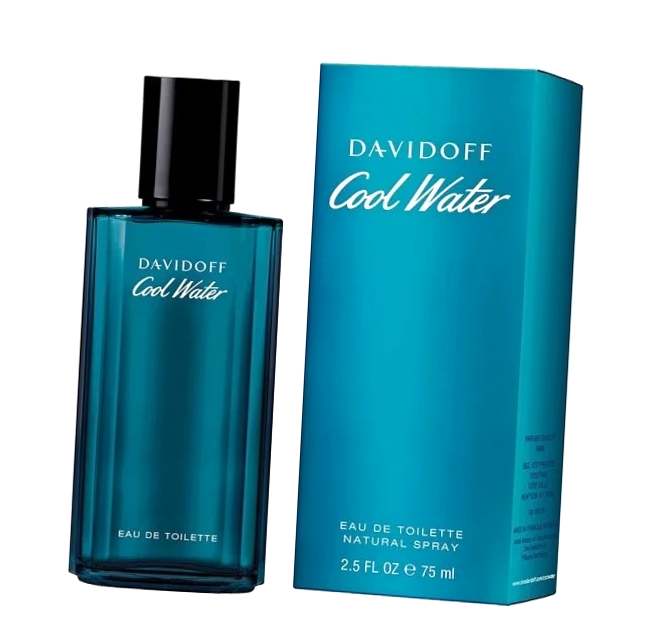 Davidoff Cool Water туалетная вода 75 мл для мужчин и женщин / Давыдов Кул Ватер парфюм