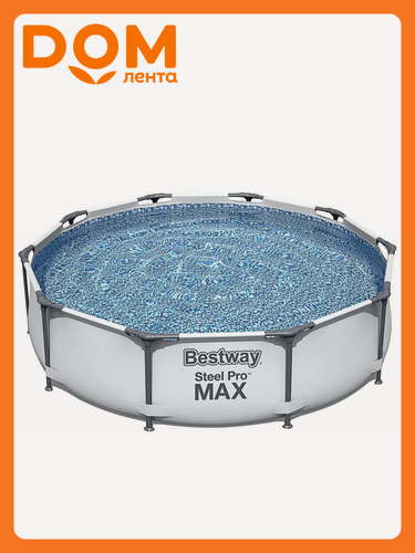 Изображение товара Каркасный бассейн Bestway Steel Pro MAX 56406 305x76 см 4678 л