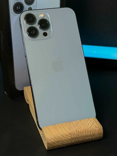 Изображение товара Смартфон Apple iPhone 13 Pro Max 128 ГБ, nano-SIM + eSIM, голубой