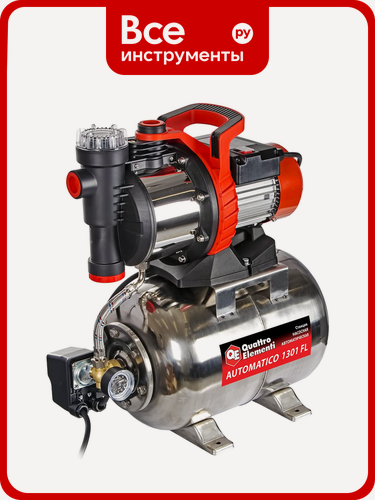 Изображение товара Насосная станция QUATTRO ELEMENTI Automatico 1301 FL Inox 910-249