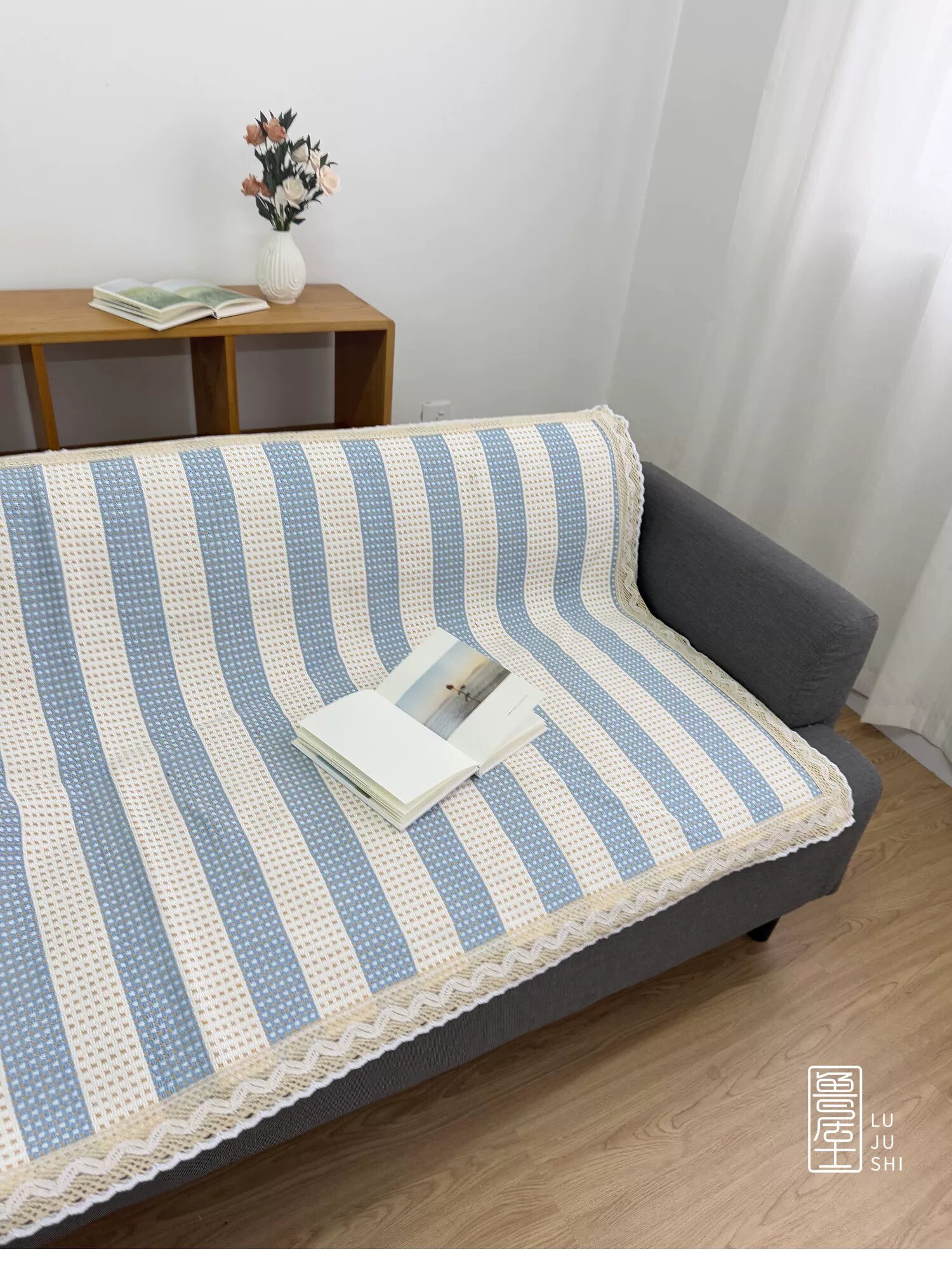 Подушка для дивана, подходит для всех сезонов, нескользящая, из хлопка и льна, цельный комплект, чехол для дивана,