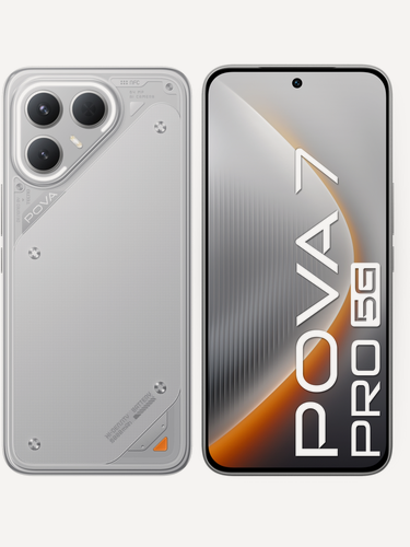 Изображение товара Смартфон Pova 7 Pro 5G 256Gb 8Gb grey 3G 4G 2Sim 6.78" OLED 1224x2720 And15 64Mpix 802.11 a/
