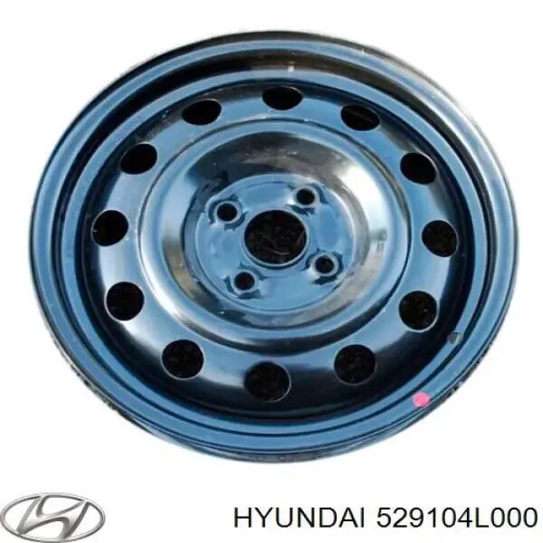 Диск штампованный R15 6J 4x100/54.1 ET48 HYUNDAI/K