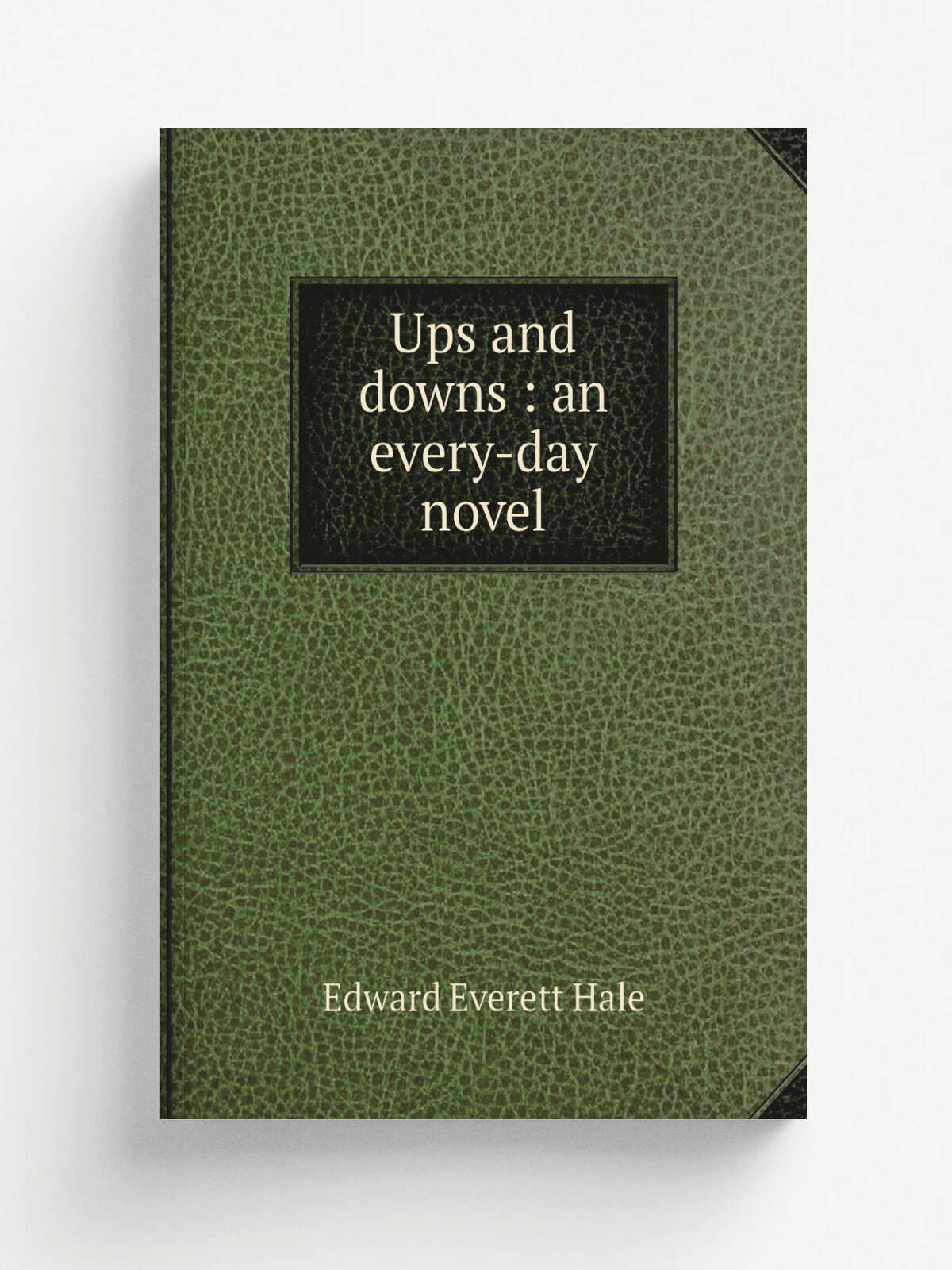 Ups and downs : an every-day novel | Edward Everett Hale | 1873 | Boston : Roberts Brothers | Репринт