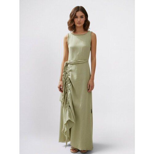 фото Платье ведара boho / бохо, размер xxl (50), хаки