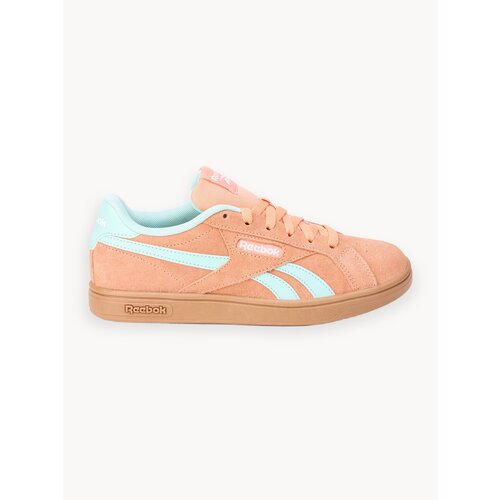 фото Кеды reebok court retro, размер 7,5 us, оранжевый/бирюзовый/розовый