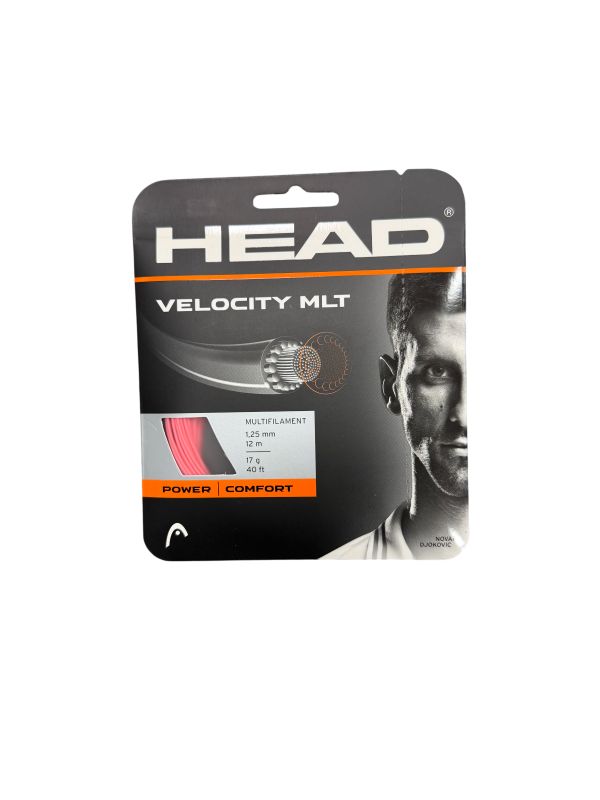 Струна теннисная Head Velocity MLT 1.25mm 12m розовая