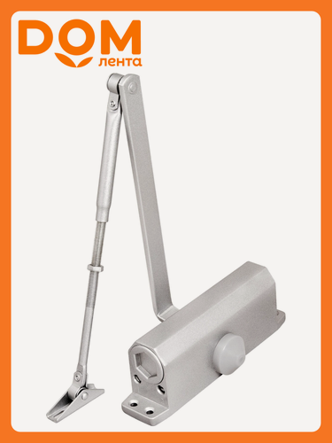 Изображение товара Доводчик дверной Punto SD-2030 AL, алюминий, серебристый, 40-55 кг, 248 мм