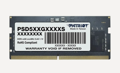 Изображение товара Оперативная память Patriot Signature (PSD532G48002S), SODIMM, 32ГБ