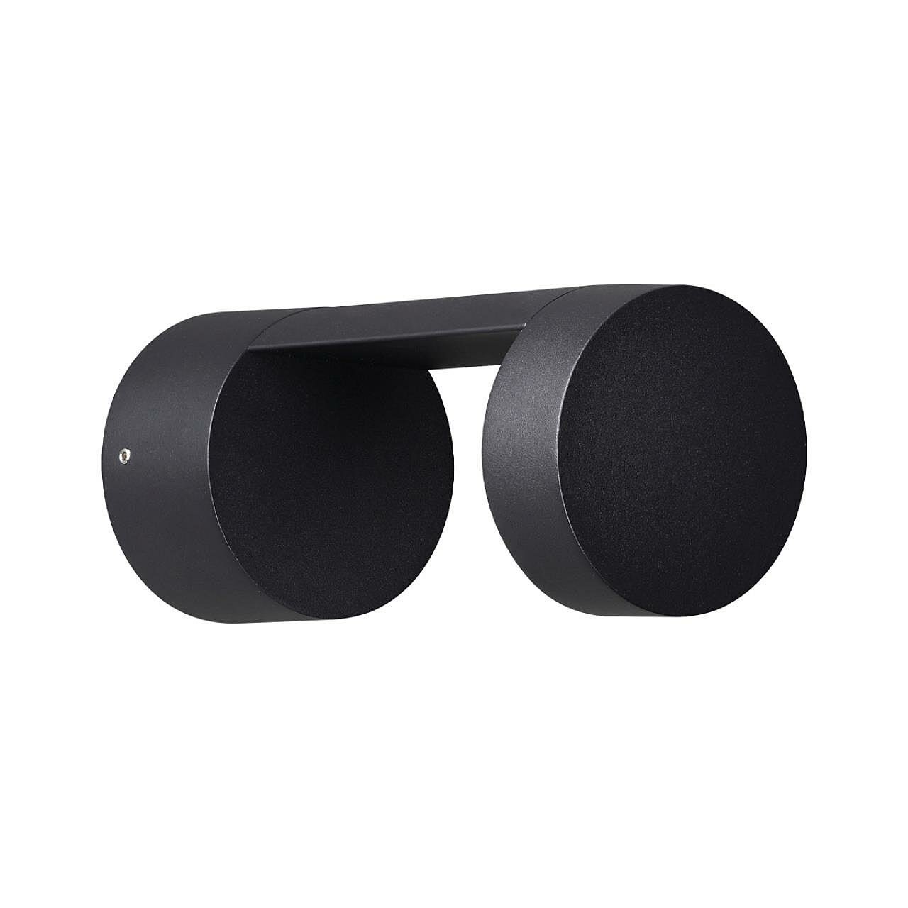 Уличный настенный светильник Odeon Light Tion 6657/10WL, черный