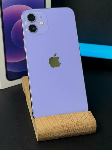Изображение товара Смартфон Apple iPhone 12, 256gb, Purple, RU, nano SIM + eSIM