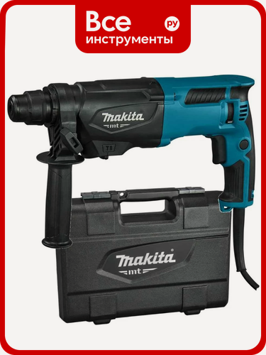 Изображение товара Перфоратор Makita SDS+, 800Вт, 26мм, 3реж, 2.3Дж, 0-4500у/м, 2.7кг, кейс M8701B