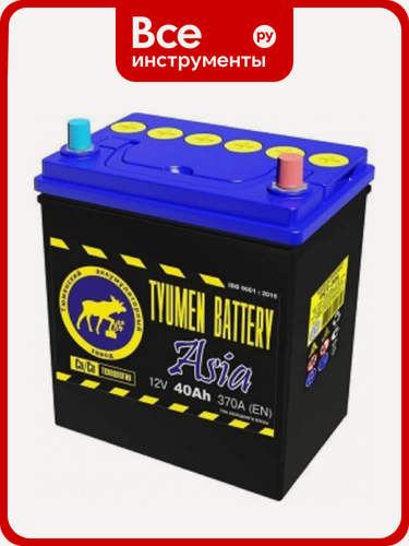 Изображение товара Аккумуляторная батарея TYUMEN BATTERY Тюмень обратная полярность для автомобилей, клеммник, кальциевая химия
