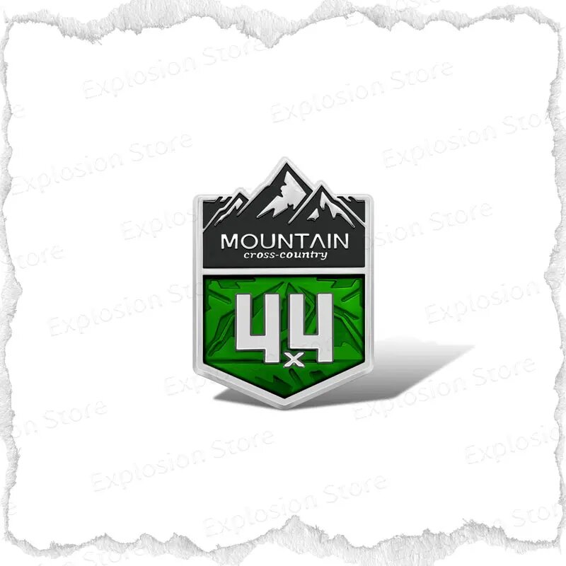 Металлический значок Mountain Cross-Country 44, цвет D